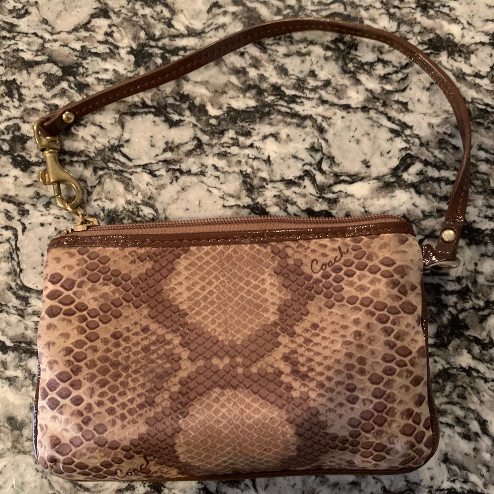 Coach wristlet
